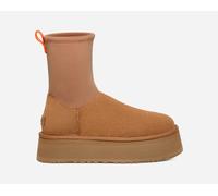 UGG® Classic Dipper Boot for Women in Brown, Size 10, Neoprene/Suede/Wool