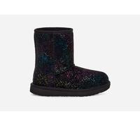 UGG® Classic II Shimmer Sky Boot in Black/Rainbow Metallic, Size 12K, Suede/Polyester/Wool