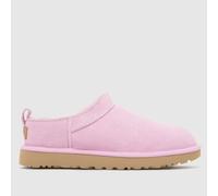 UGG® Classic Micro Boot in Pink Diamond, Size 4, Suede/Polyester/Leather