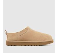 UGG® Classic Micro Boot in Tan, Size 3, Leather/Polyester