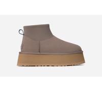 UGG® Classic Mini Dipper Boot for Women in Smoke Plume, Size 4, Suede/Neoprene/Recycled Materials