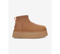 UGG® Classic Mini Dipper Boot for Women in Brown, Size 7, Suede/Neoprene/Recycled Materials