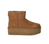 UGG CLASSIC MINI PLATFORM CHESTNUT BOOT 7 UK