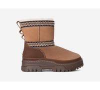 UGG® Classic Mini TrailGazer Boot in Brown, Size 5, Leather/Suede/Polyester