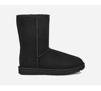 UGG® Classic Short II Boot for Women in Black, Size 10, Shearling/Polyester/Leather