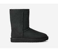 UGG® Classic Short II for Women in Black, Size 5, Shearling/Polyester/Leather