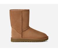 UGG® Classic Short II for Women in Brown, Size 6, Shearling/Polyester/Leather