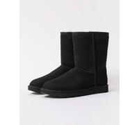 UGG® Classic Short II Boot for Women in Black, Size 6, Shearling/Polyester/Leather