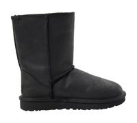 Ugg Classic Short Leather Women's Comfort Boots - Black - Size:UK 4