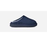 UGG® Classic Slip-On for Kids in Deep Ocean, Size 3, Suede/Polyester/Wool