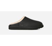 UGG® Classic Slip-On Noir in Black, Size 9, Leather/Polyester/Wool