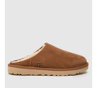 Classic Slip on Suede Slippers Chestnut 6 UK