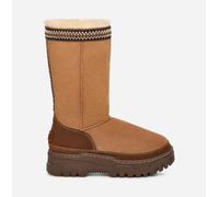 UGG® Classic Tall TrailGazer Boot in Brown, Size 10, Leather/Suede/Polyester