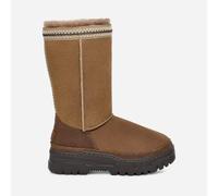 UGG® Classic Tall TrailGazer Boot in Hickory, Size 4, Leather/Suede/Polyester