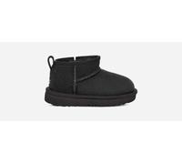 UGG® Classic Ultra Mini Boot for Kids in Black, Size 5, Twinface/Polyester/Wool