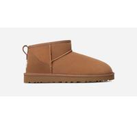 UGG® Classic Ultra Mini Boot for Men in Brown, Size 12, Shearling/Polyester/Wool