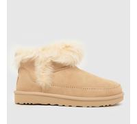 UGG Classic Ultra Mini Chalet Boots in Beige UK 6 (EU 39)