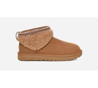 UGG® Classic Ultra Mini Maxi Curly Boot in Brown, Size 7, Shearling/Suede/Recycled Materials