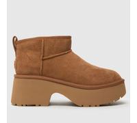 UGG Classic Ultra Mini New Heights Boots in Chestnut UK 7