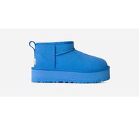 UGG® Classic Ultra Mini Platform Boot for Kids in Big Sky, Size 13K, Suede/Polyester/Wool