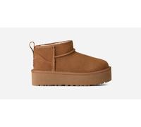Girl's Ugg Youths Ultra Mini Platform Boots (Chestnut) - Brown - Size: 4