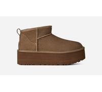 UGG, Women's, Classic Ultra Mini Platform, Light Bronze, 7, Medium