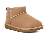 UGG Classic Ultra Mini Platform Leather Ankle Boots Black, beige, 3 UK
