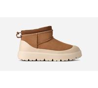 UGG Men's Cl Ultra Mini Weather Hybrid Fashion Boot, Chestnut/Whitecap, 13 UK