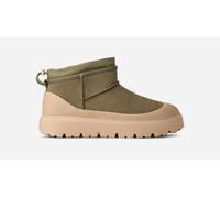 UGG Men's Cl Ultra Mini Weather Hybrid Fashion Boot, Burnt Olive/Mustard Seed, 13 UK