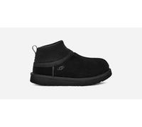 UGG® Classic Ultra Stretch Cuff for Kids in Black, Size 1, Suede/Textile/Recycled Materials