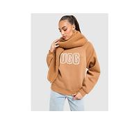 UGG Cosy Logo Crew Sweatshirt - Brown - Womens XS