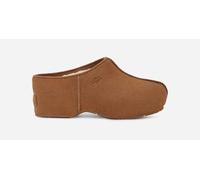 UGG® Cottage Clog in Brown, Size 7, Suede/Wool