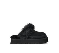 UGG Disquette Chalet Slippers, Black, Size 4, Women Black