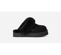 UGG® Disquette for Kids in Black, Size 2, Suede/Polyester/Wool