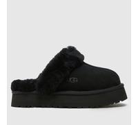 Ugg Australia UGG Disquette Womens Slipper - Black Sheepskin - Size UK 6