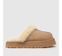 UGG® Disquette Slipper for Women in Tan, Size 5, Suede