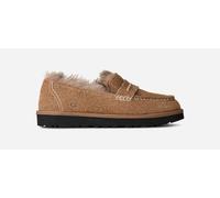 UGG® Ellis Loafer for Women in Brown, Size 8, Suede/Polyester/Wool