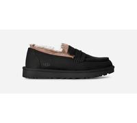 UGG® Ellis Nubuck Loafer in Black, Size 3, Polyester