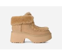 UGG® Esmee Lace Up for Women in Brown, Size 6, Suede/Polyester/Cotton
