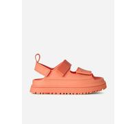UGG® GoldenGlow Sandal for Kids in Orange, Size 5, Polyurethane/Textile/Polyester