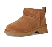 UGG Girls Classic Ultra Mini New Heights Boots in Brown - Brown - EU 31 UK 12 US 13