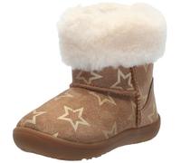 UGG Girls Sammee Iridescent Stars Fashion Boot, Chestnut Gold Iridescent, 8 UK Child