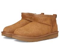 UGG Girl's T Classic Ultra Mini Dazzle Fashion Boot, Chestnut, 10 Toddler