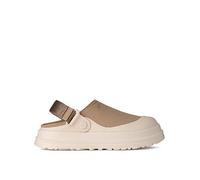 UGG GoldenGlow Canvas Clogs Brown Beige Women - 37