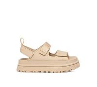 UGG GoldenGlow Chunky Sandal, Off White, Size 4, Women Off White