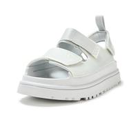UGG Goldenglow Glossy Sparkles unisex-child Sandal, Silver, 13 UK