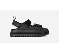 UGG® GoldenGlow Sandal for Kids in Black, Size 1, Polyurethane/Textile/Polyester