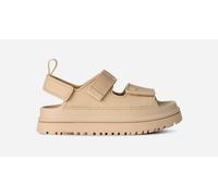 UGG® GoldenGlow Sandal for Kids in Sea Salt, Size 2, Polyurethane/Textile/Polyester