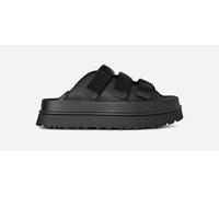 UGG® GoldenGlow Slide for Women in Black, Size 3, Polyester