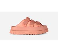 UGG® GoldenGlow Slide for Women in Sun Pink, Size 7, Synthetic/Polyester